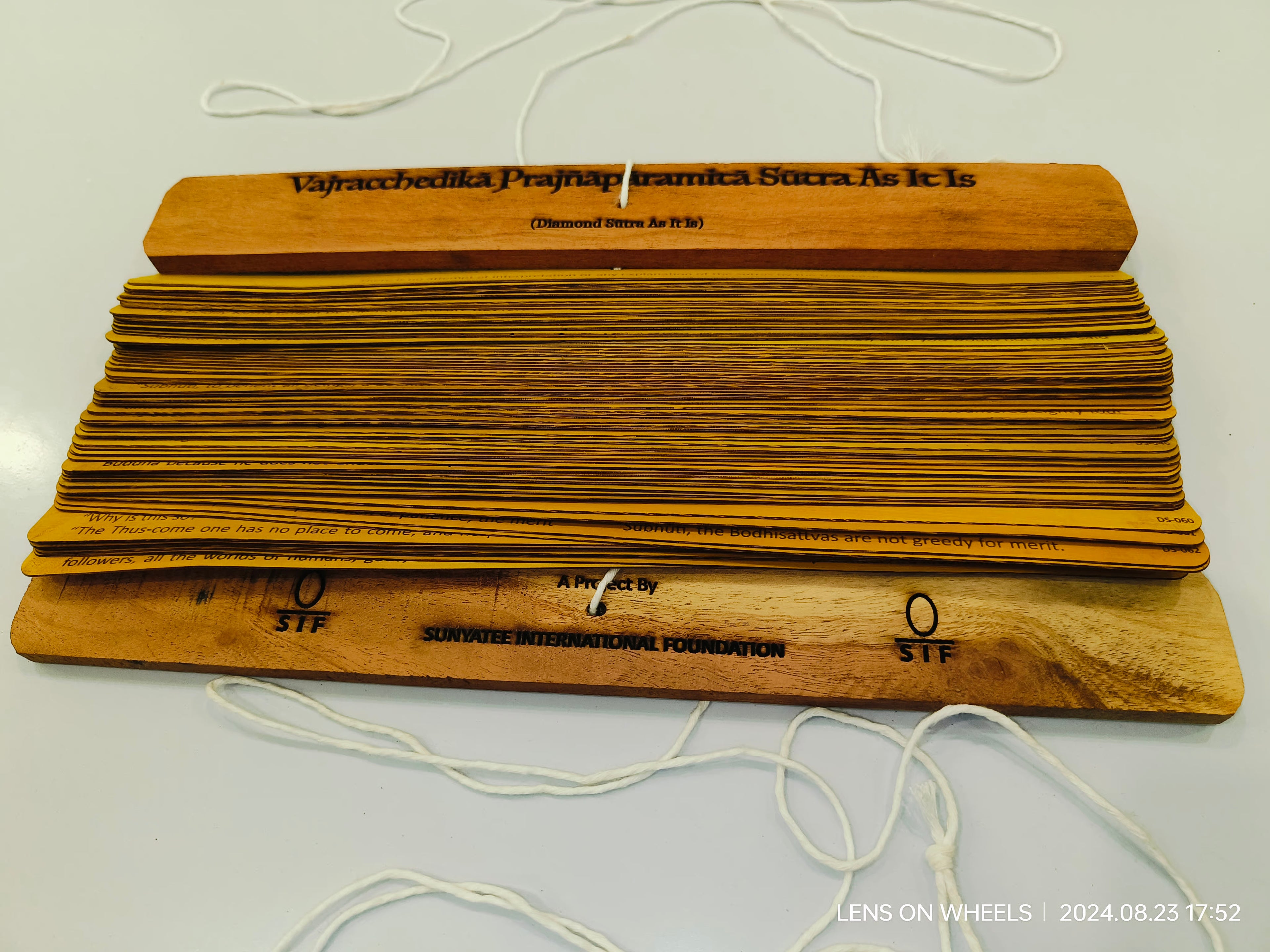 Diamond Sutra As It Is - In English ( Compact Box )